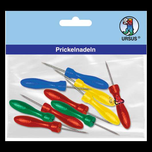 Prickel needles with wooden handle pcs